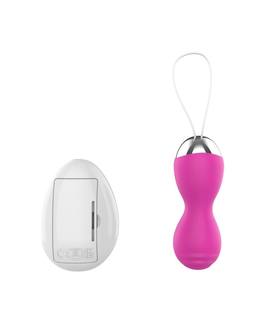oeuf vibrant telecommande USB Rose