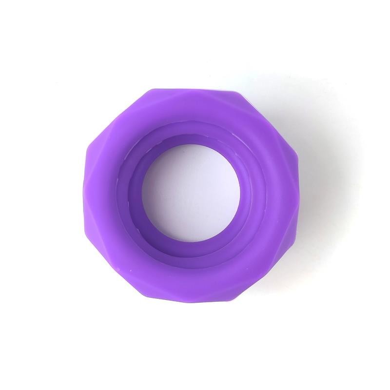 ensemble 3 Anneaux pour pénis silicone pourpre