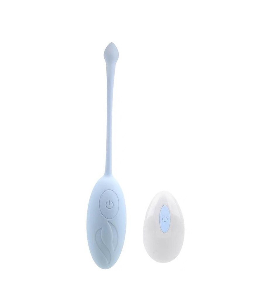 oeuf vibrant telecommande Bleu