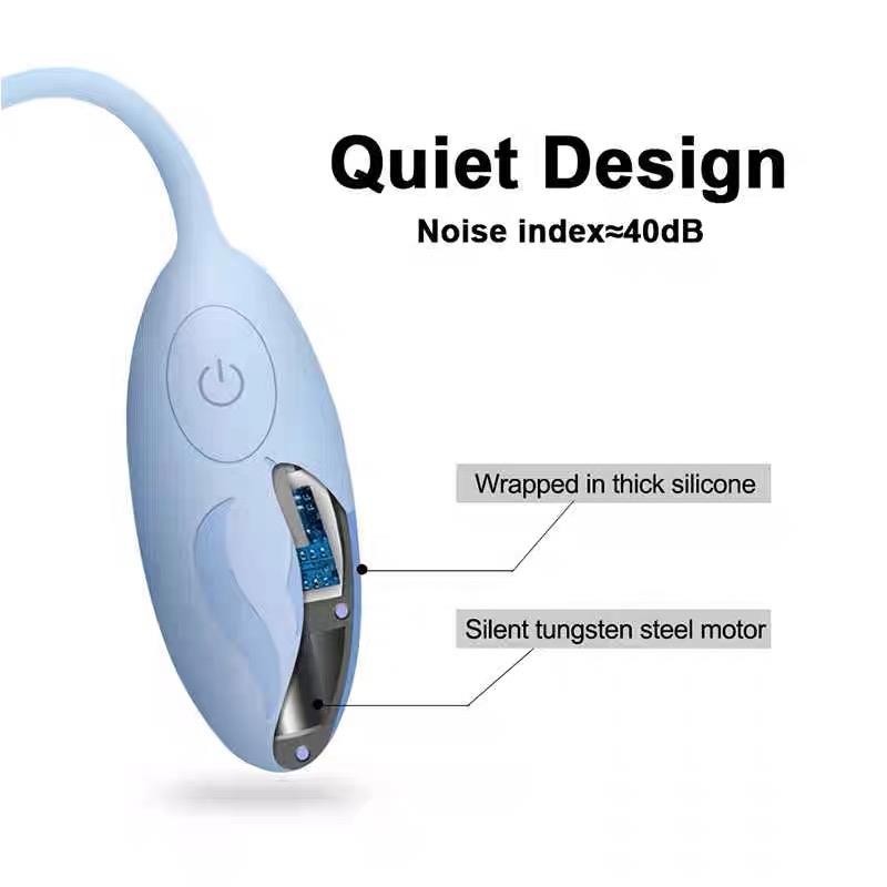 oeuf vibrant telecommande Bleu