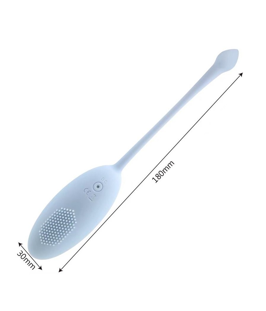 oeuf vibrant telecommande Bleu