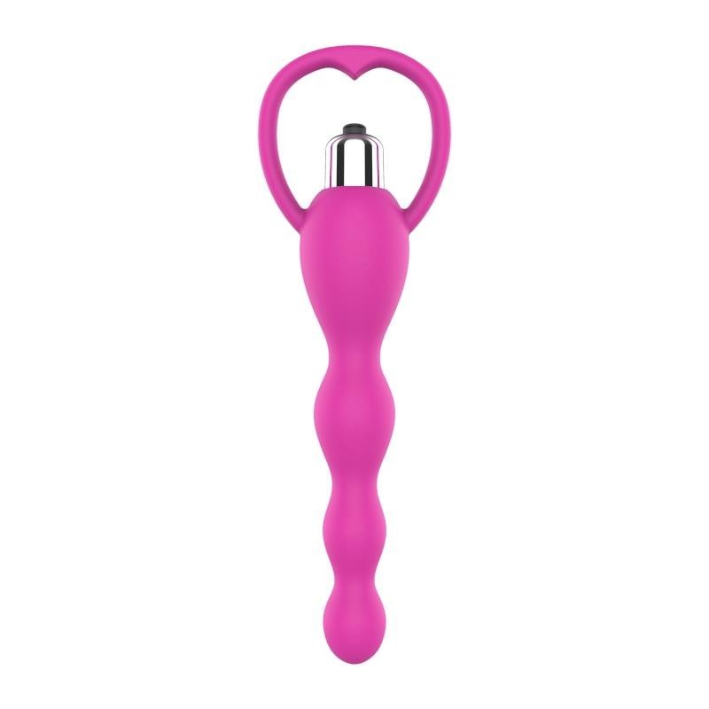 Chaîne anale vibrant rose