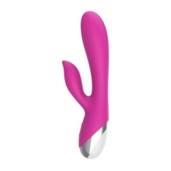 vibromasseur 10 Fonctions USB Rose