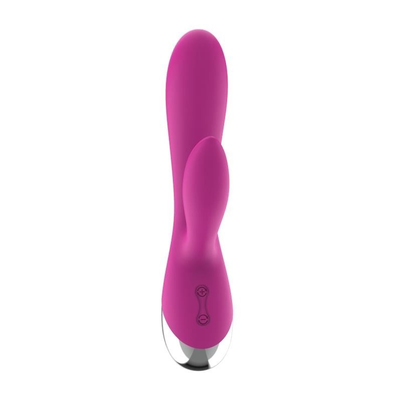 vibromasseur 10 Fonctions USB Rose