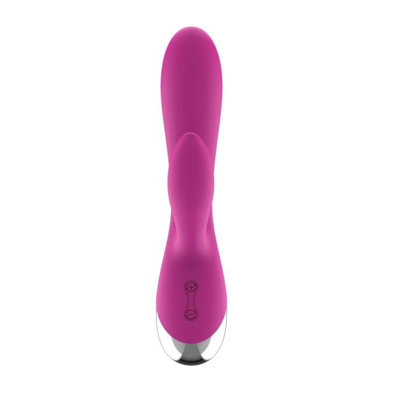 vibromasseur 10 Fonctions USB Rose