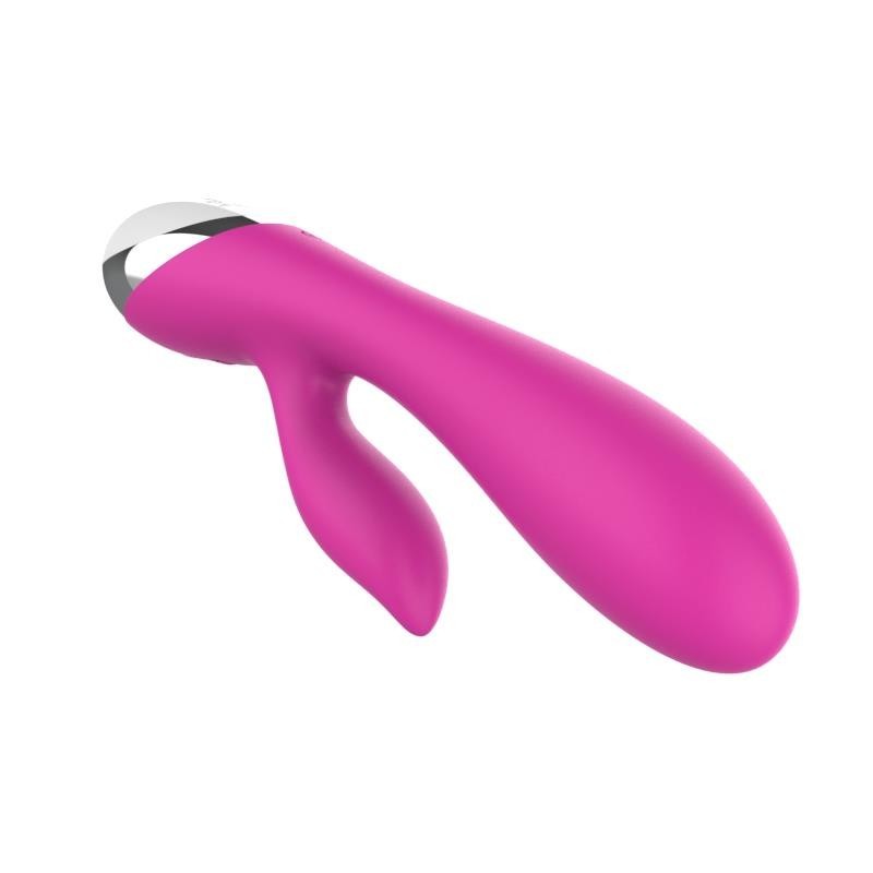 vibromasseur 10 Fonctions USB Rose