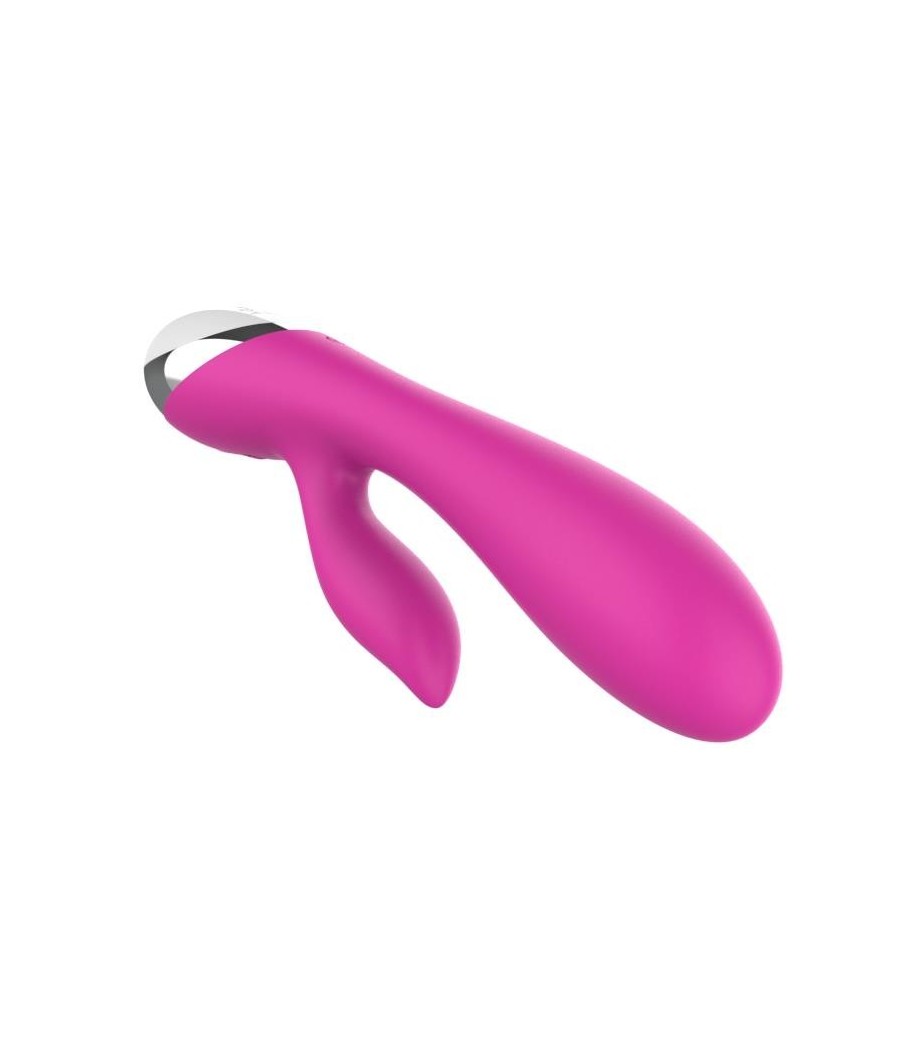 vibromasseur 10 Fonctions USB Rose
