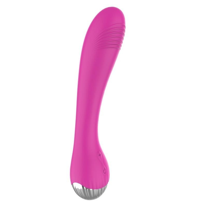 vibromasseur 6 fonctions USB rose