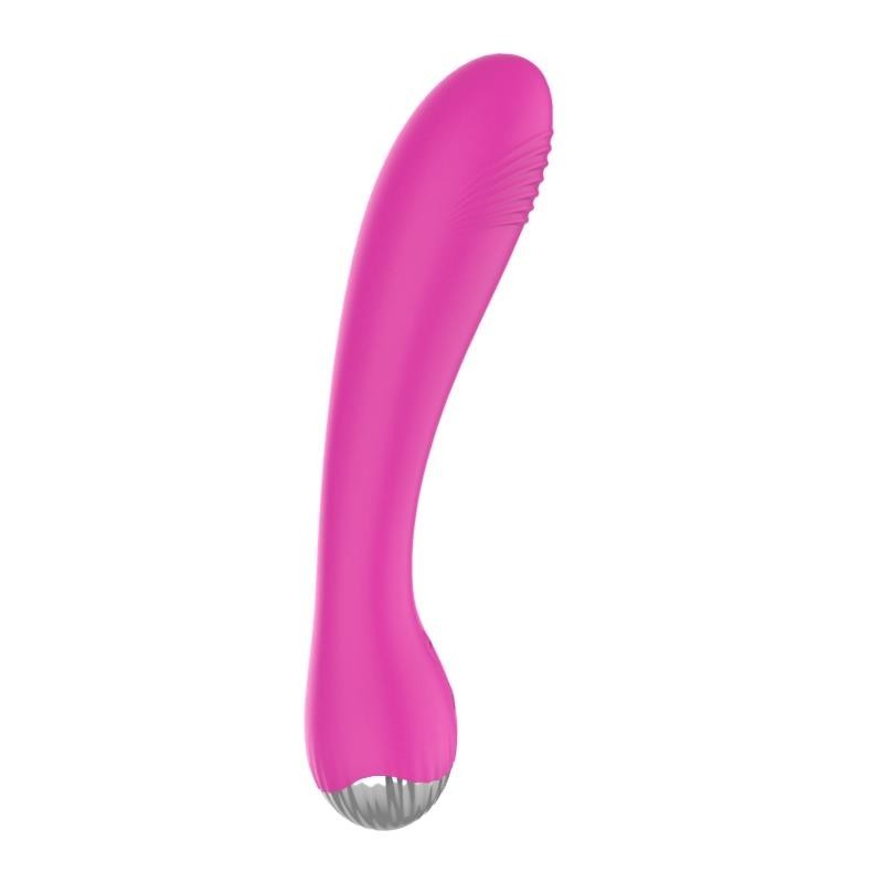 vibromasseur 6 fonctions USB rose