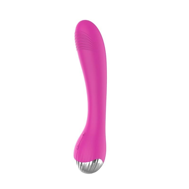 vibromasseur 6 fonctions USB rose