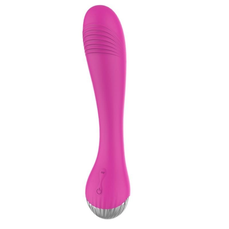 vibromasseur 6 fonctions USB rose