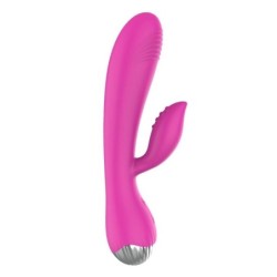 vibromasseur 10 Fonctions USB Rose