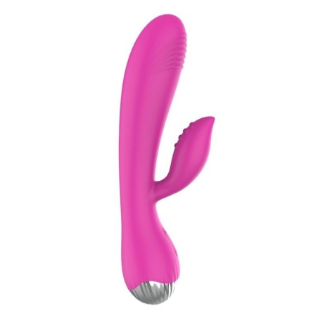 vibromasseur 10 Fonctions USB Rose