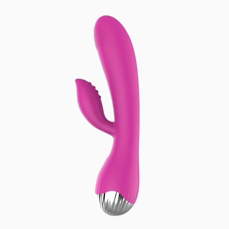 vibromasseur 10 Fonctions USB Rose