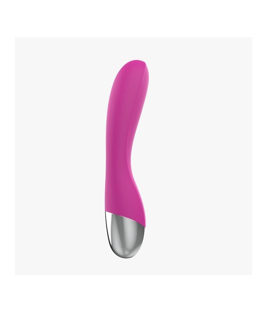 vibromasseur 6 fonctions USB rose