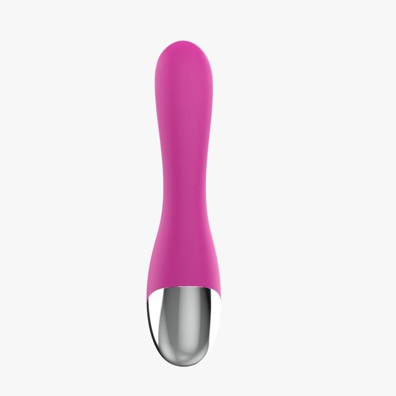vibromasseur 6 fonctions USB rose