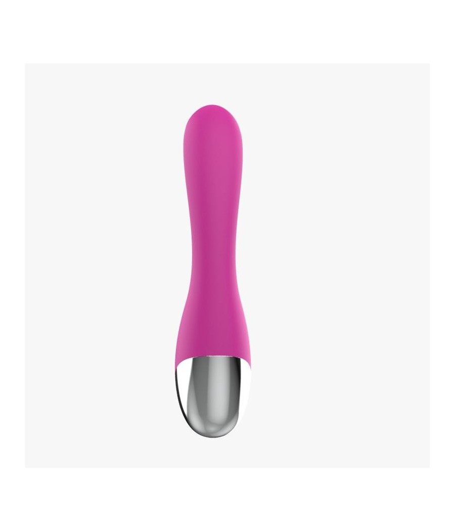 vibromasseur 6 fonctions USB rose