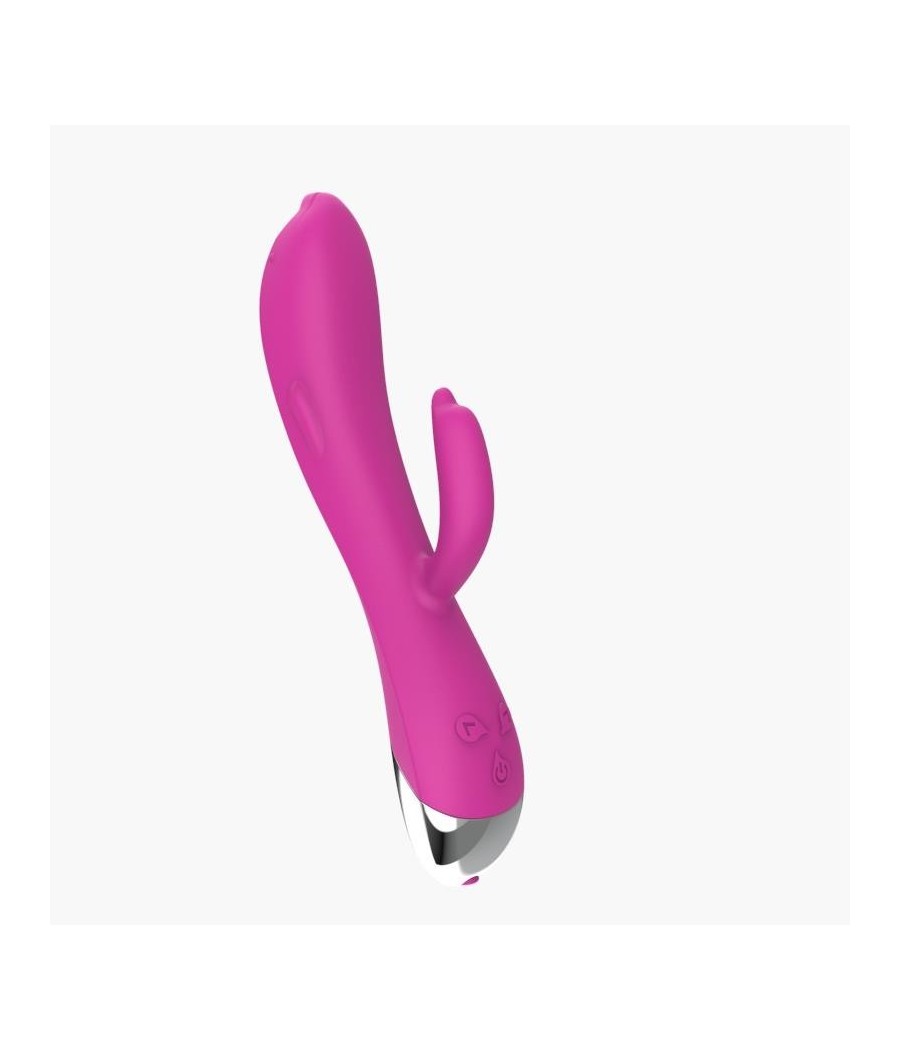 vibromasseur Dolphin 6 Fonctions USB Rose