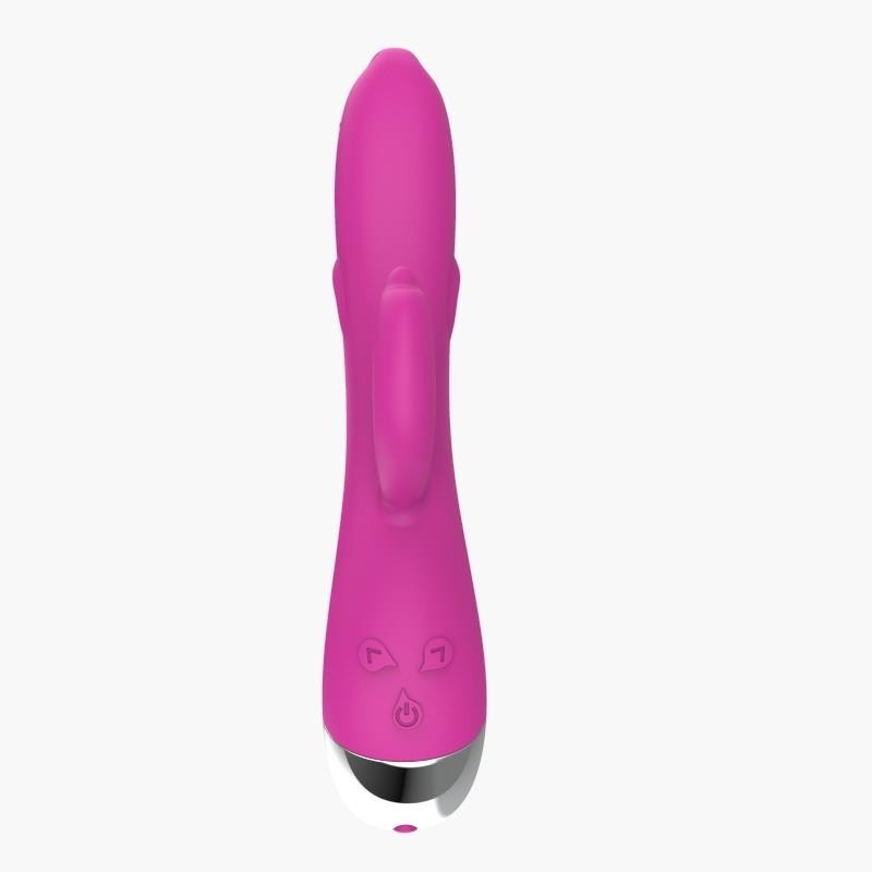 vibromasseur Dolphin 6 Fonctions USB Rose