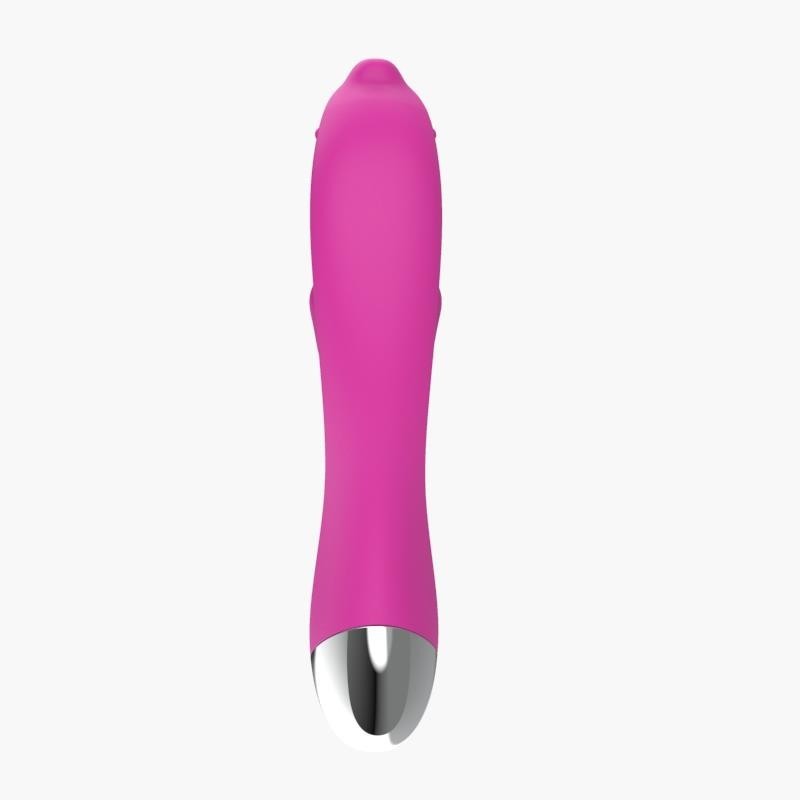 vibromasseur Dolphin 6 Fonctions USB Rose