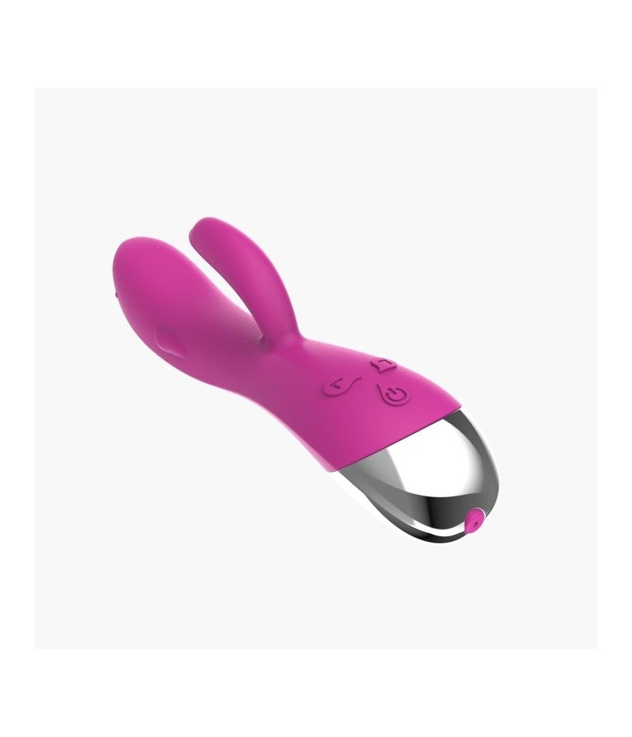 Dolphin vibromasseur Rabbit 6 Fonctions USB Rose