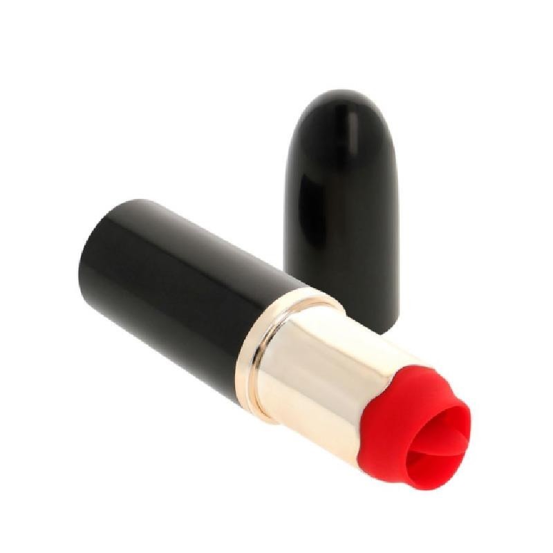 stimulateur de rouge à levres avec langue stimulante USB noir