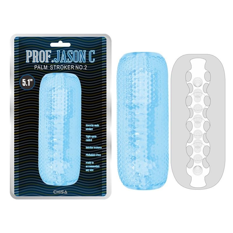 masturbateur masculin Palm Stroker No. 2 - 4.9 Bleu