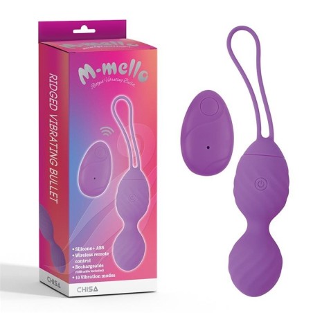 oeuf vibrant télécommande strié USB silicone 7.4