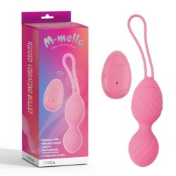 oeuf vibrant télécommande strié USB silicone 7.4
