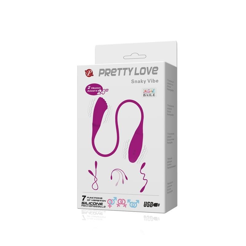 Pretty Love oeuf vibrant Snakeet Couleur Rose