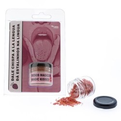 Dale Chispa à la Lengura caramel gout fraise avec Chasquidos