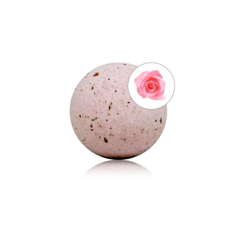 pompe de bain roses avec Pétalos de rose 150 gr