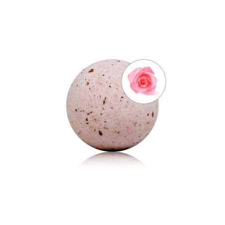 pompe de bain roses avec Pétalos de rose 150 gr