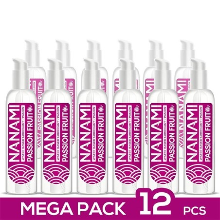 Pack de 12 Lubrifiant Base eau fruits de la Pasión 150 ml