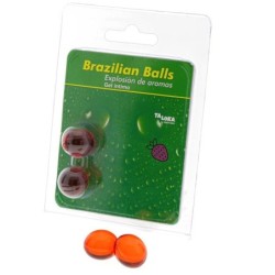 Set 2 Boules Brésiliennes Explosión de gout fraise