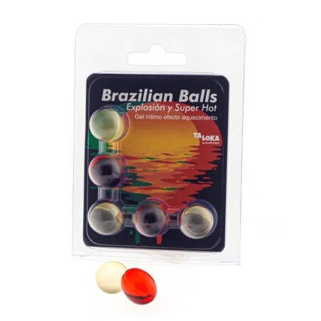 Set 5 Boules Brésiliennes Gel effet Supercalientamiento