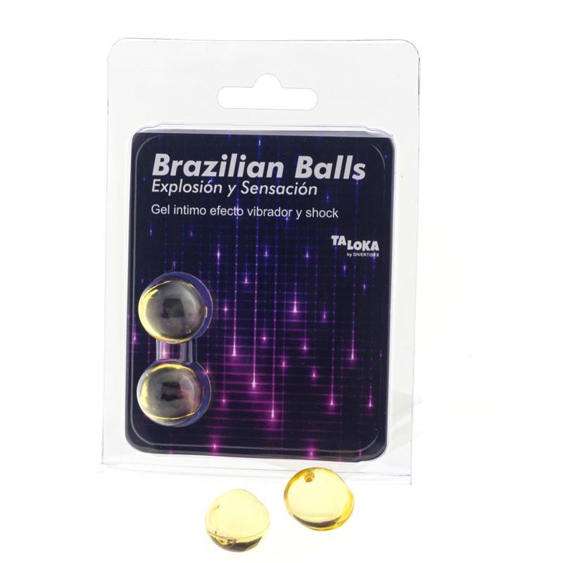 Set 2 Boules Brésiliennes Excitante effet Vibromasseur et Shock