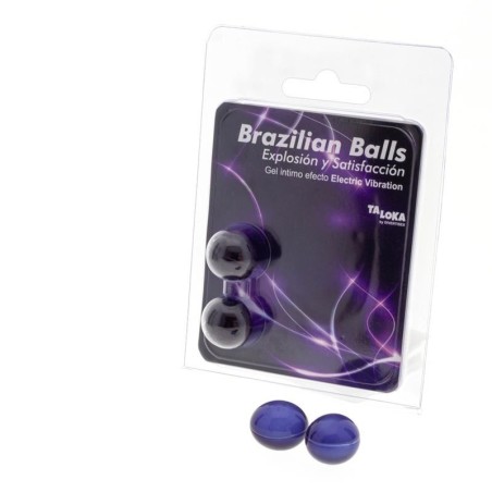 Set 2 Boules Brésiliennes Excitante effet Electric Vibration