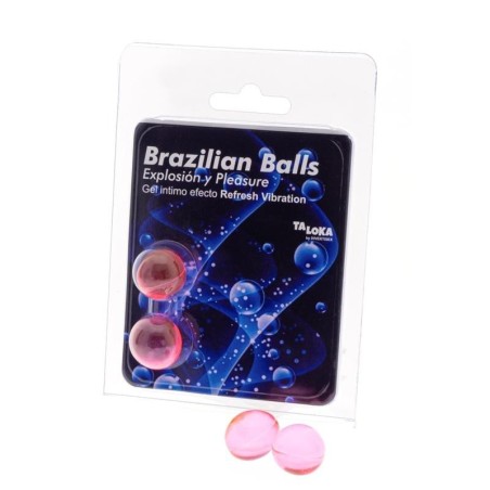 Set 2 Boules Brésiliennes Excitante effet Refresh Vibration