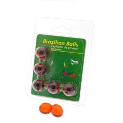 Set 5 Boules Brésiliennes Explosion gout fraise et cerise
