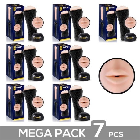 Pack 7 Mann1 Masturbateur Réaliste bouche