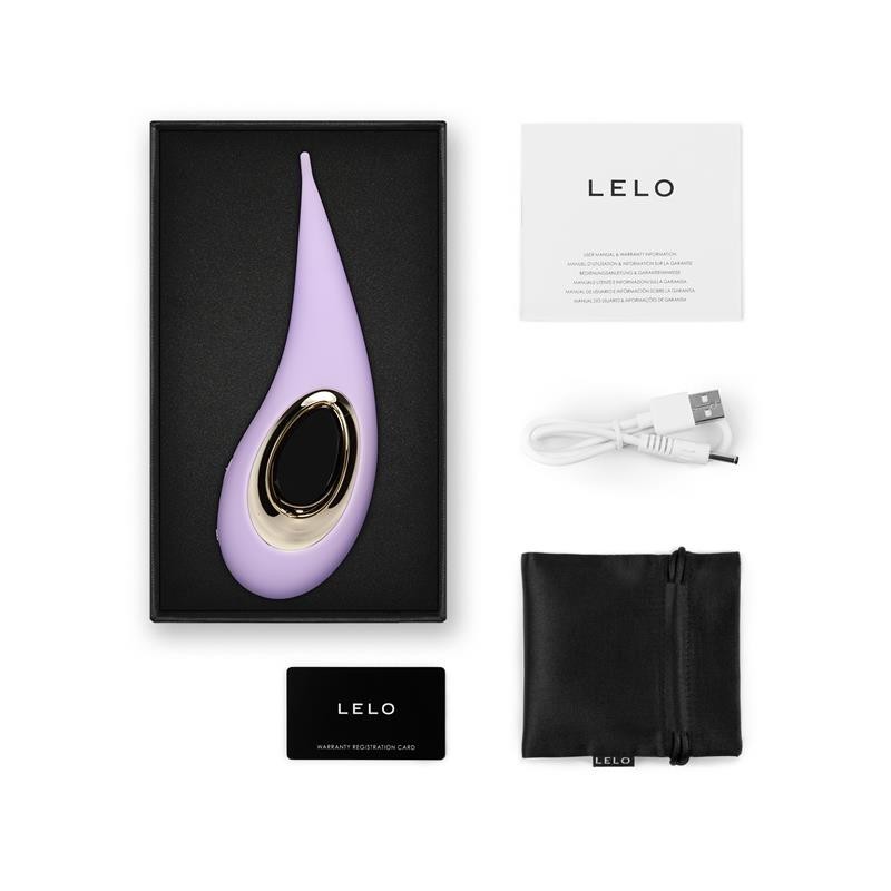 Stimulateur de clitoris Lelo Dot Lila