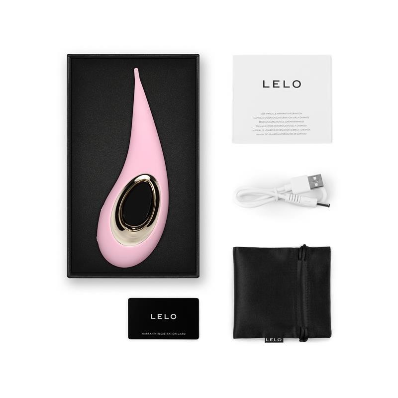 Stimulateur de clitoris Lelo Dot rose