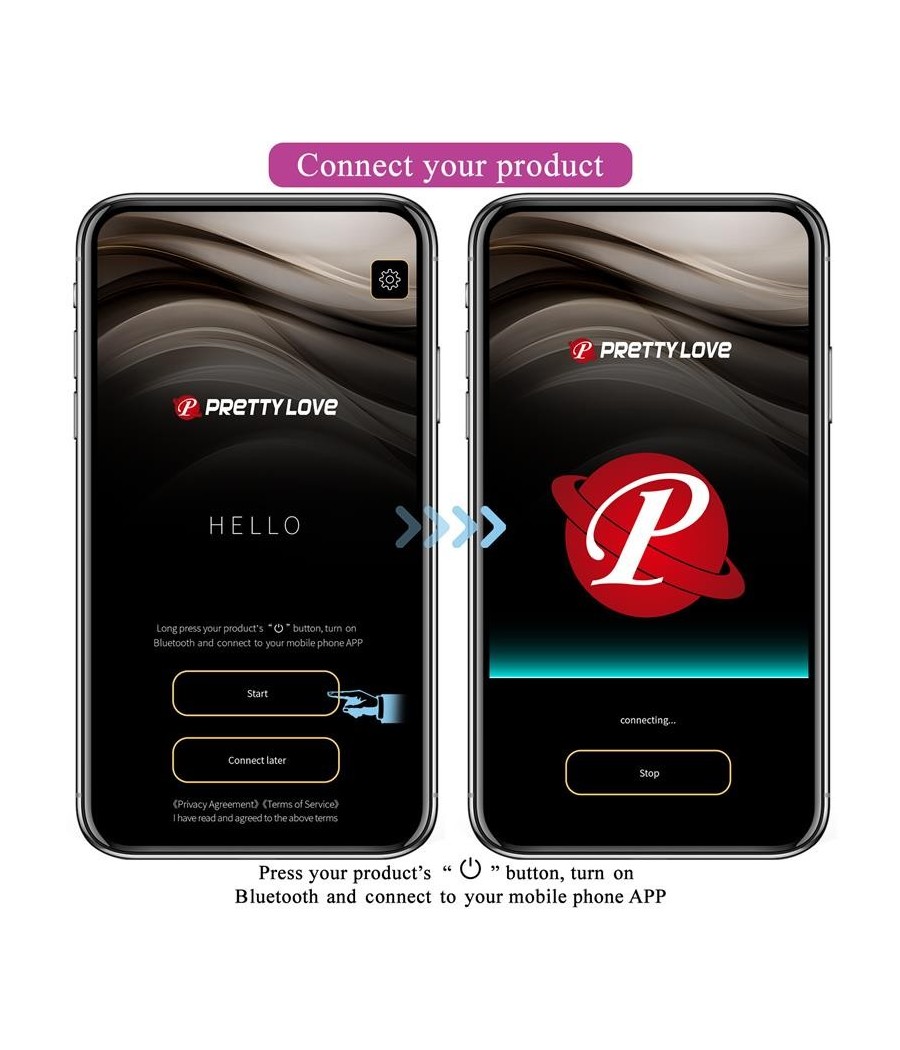 Jayleen Stimulateur avec Control APP