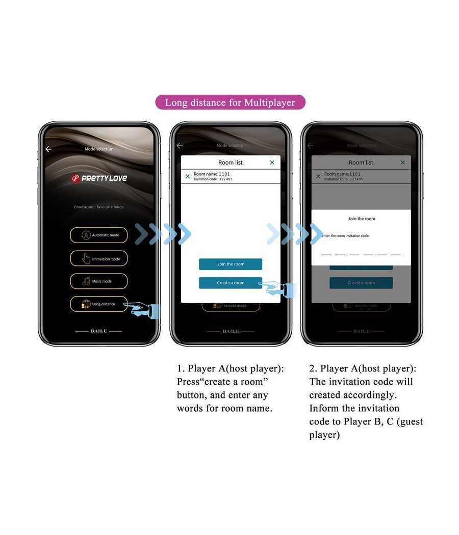 Jayleen Stimulateur avec Control APP