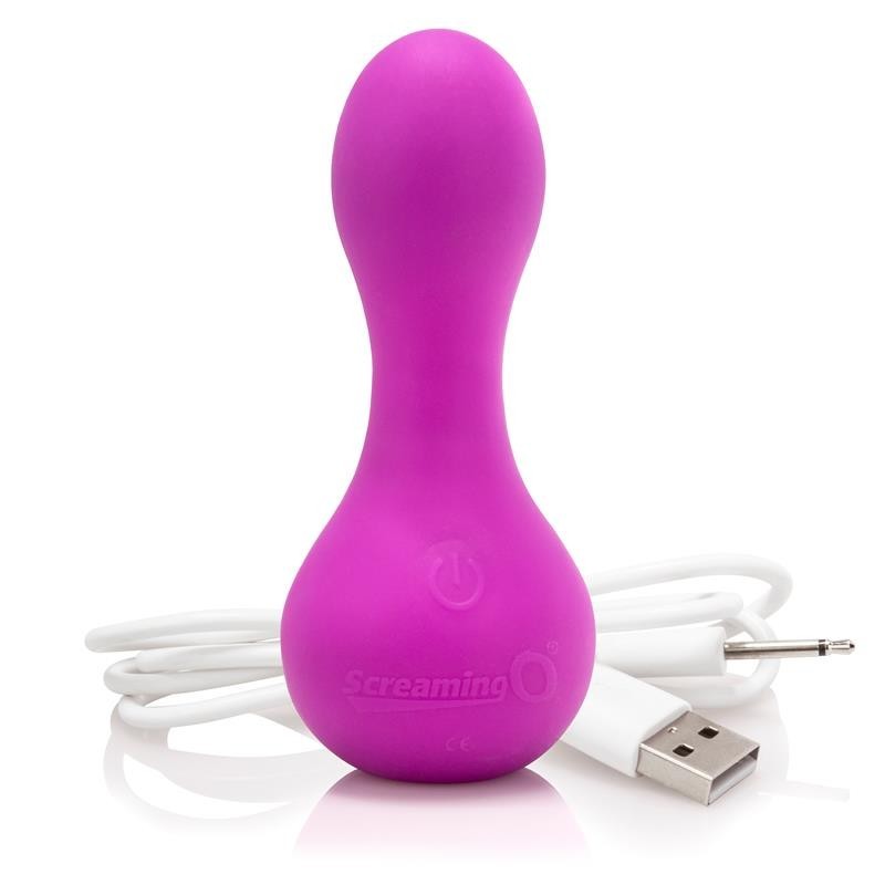 Vibromasseur rechargeable Moove - mauve