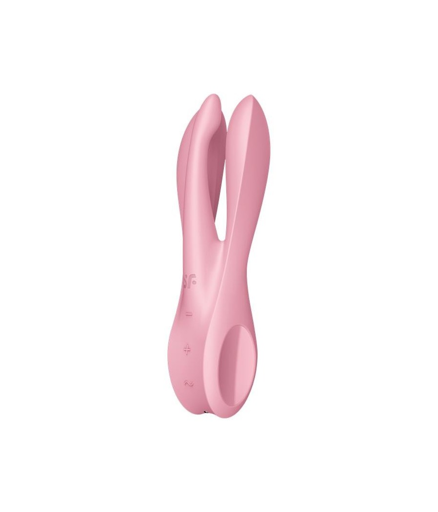 Vibromasseur Trio 1 rose