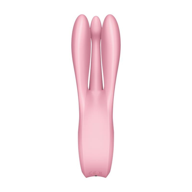 Vibromasseur Trio 1 rose