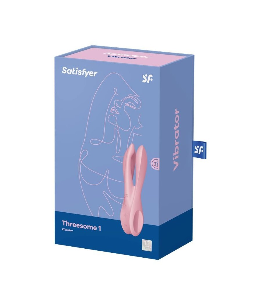 Vibromasseur Trio 1 rose