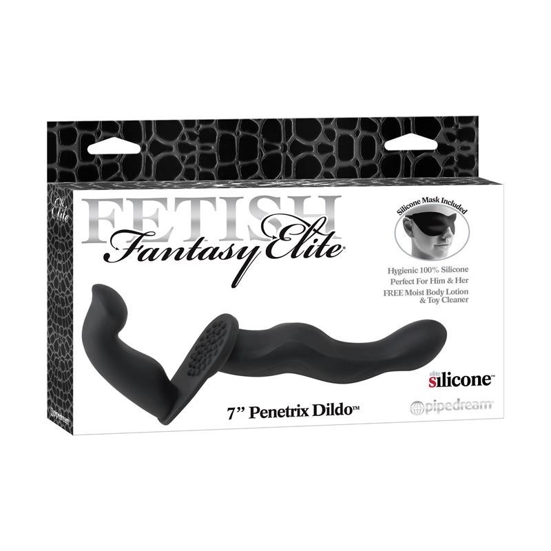 Gode pénistrix Fetish Fantaset Elite 17,8 cm Noir